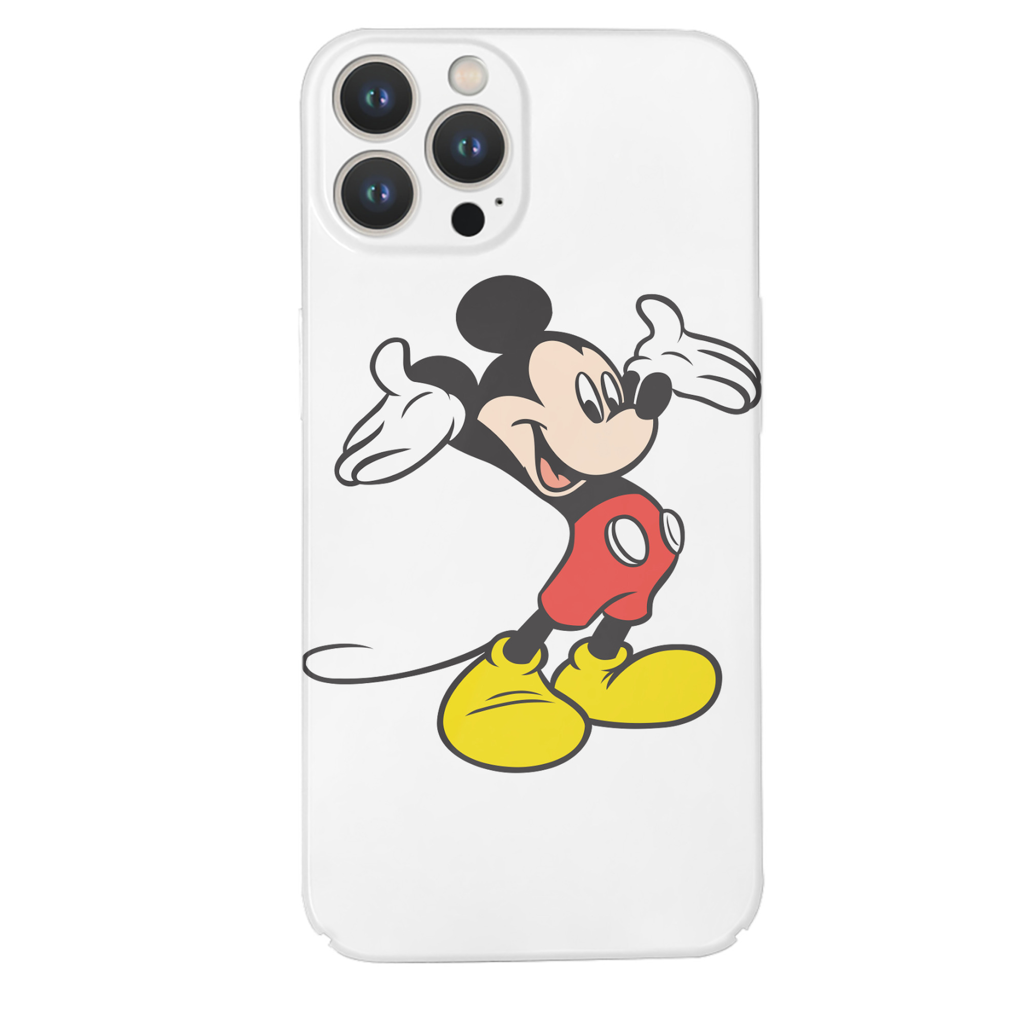 （画像用） ミッキーマウス Mickey Mouse 【iPhone 14シリーズ対応】ハードケース